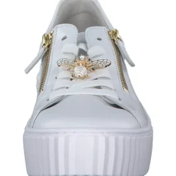 Gabor 63.201.21, Schnürschuhe, Damen, Weiß