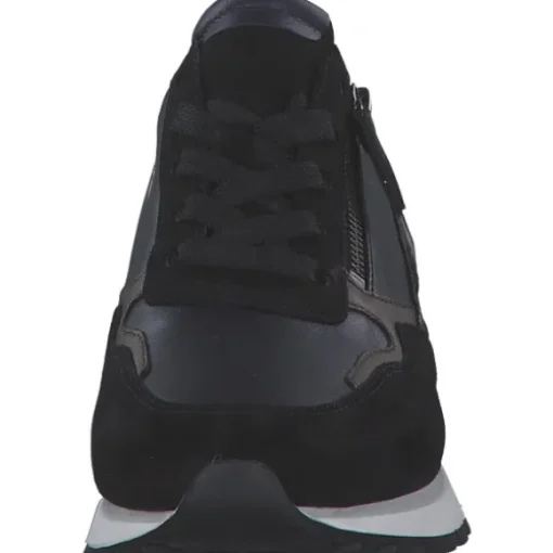 Gabor 56.378.36, Schnürschuhe, Damen, ocean/schw/smog