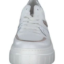 Gabor 63.223, Schnürschuhe, Damen, latte/puder/silber