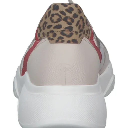 Gabor 63.451, Schnürschuhe, Damen, beige-flame-kombi