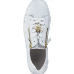 Gabor 63.201.21, Schnürschuhe, Damen, Weiß