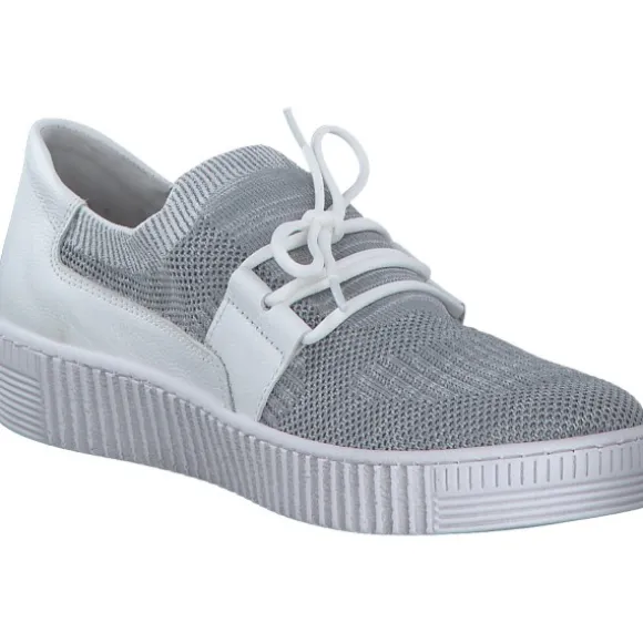 Gabor 43.335, Schnürschuhe, Damen, Grau