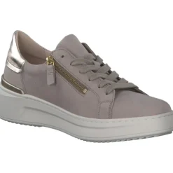 Gabor 23.280.12, Schnürschuhe, Damen, leinen/puder(gold)