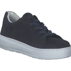 Gabor 63.211, Schnürschuhe, Damen, blau/weiß
