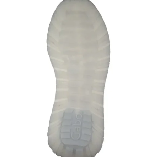 Gabor 63.490, Schnürschuhe, Damen, weiss/silber/puder