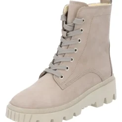 Gabor 31.821, Schnürstiefel, Damen, Beige