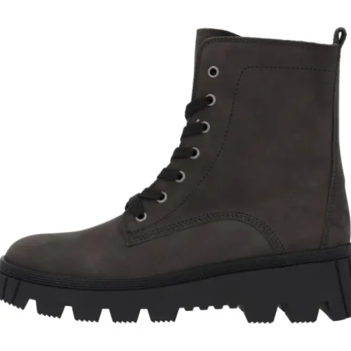 Gabor 31.821, Schnürstiefel, Damen, Braun (pepper/schwarz)