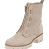 Gabor 91.716, Schnürstiefeletten, Damen, Grau (leinen)