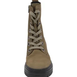 Gabor 91.721, Schnürstiefeletten, Damen, Grün (oliv)