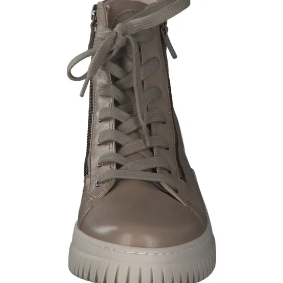 Gabor 93.761, Schnürstiefeletten, Damen, Kiesel (beige)