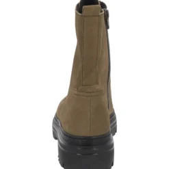 Gabor 91.721, Schnürstiefeletten, Damen, Grün (oliv)