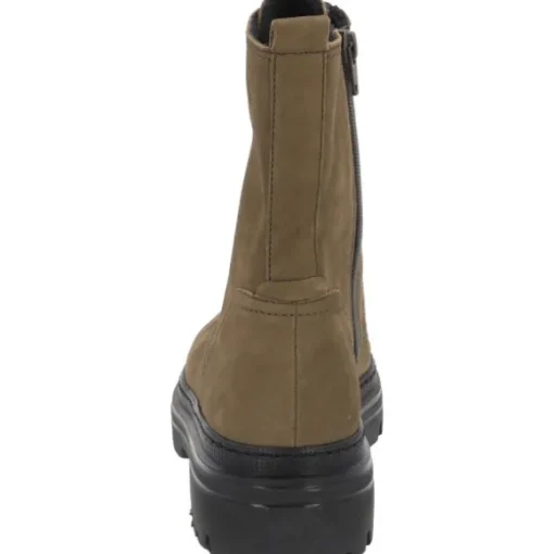 Gabor 91.721, Schnürstiefeletten, Damen, Grün (oliv)