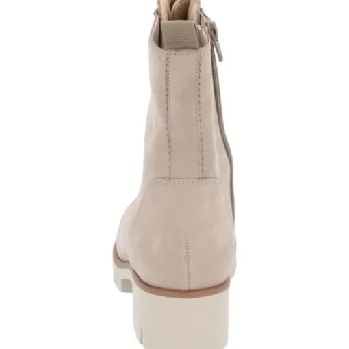 Gabor 91.716, Schnürstiefeletten, Damen, Grau (leinen)