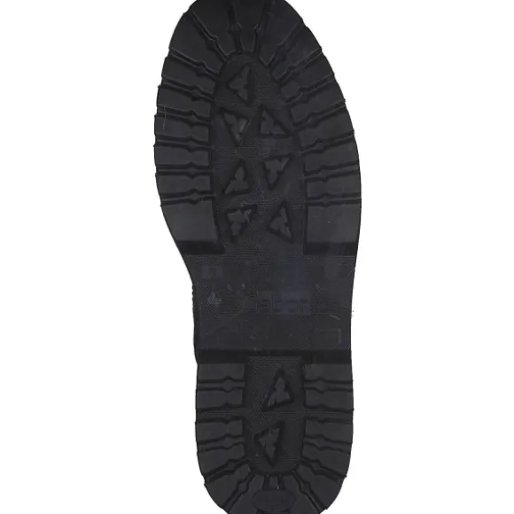 Gabor 71.721, Schnürstiefeletten, Damen, schwarz (gold)