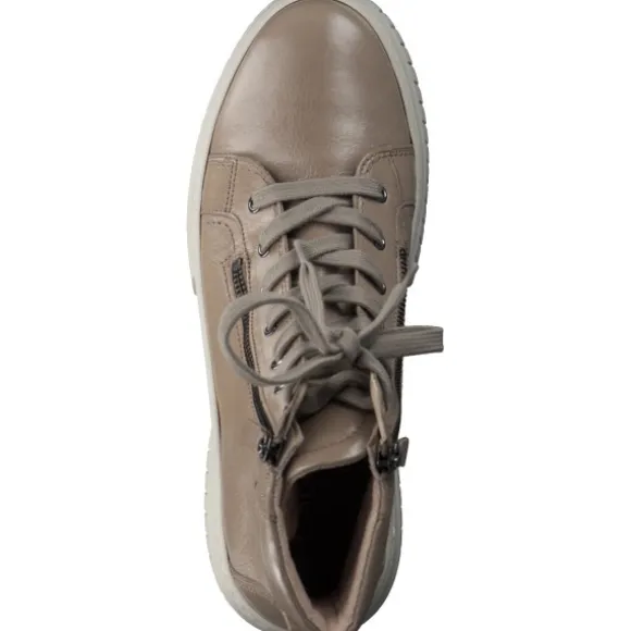 Gabor 93.761, Schnürstiefeletten, Damen, Kiesel (beige)