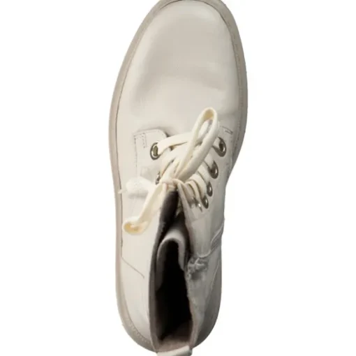 Gabor 91.721, Schnürstiefeletten, Damen, Weiß