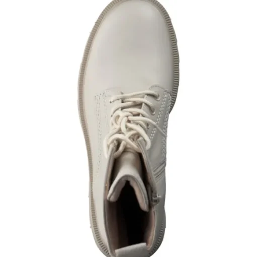 Gabor 92.755, Schnürstiefeletten, Damen, Weiß