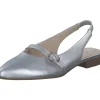 Gabor 61.530, Sling-Ballerinas, Damen, Silber