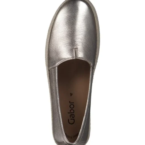 Gabor 65.221, Slipper, Damen, puder (Jute)