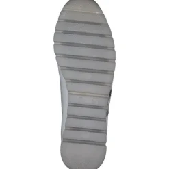 Gabor 46.355, Sneakers Low, Damen, Weiß (Weiss/Silber/Creme)