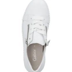 Gabor 63.334, Sneakers Low, Damen, Weiß (Weiss)