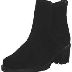 Gabor 52.800.47, Stiefeletten, Damen, Schwarz (Flausch)