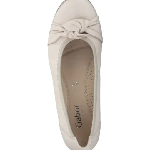 Gabor Comfort 02.643, Ballerinas, Damen, IVORY