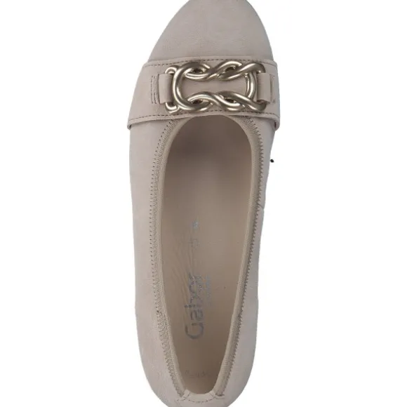Gabor Comfort 62.462, Ballerinas, Damen, oak (goldmatt)