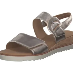 Gabor Comfort 42.752, Keilsandaletten, Damen, puder (Kork/creme)