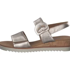 Gabor Comfort 42.752, Keilsandaletten, Damen, puder (Kork/creme)