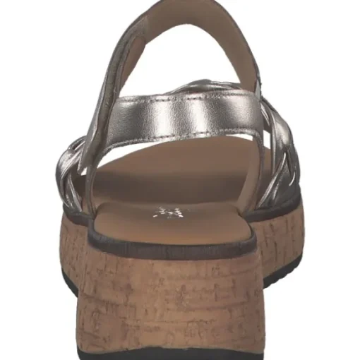Gabor Comfort 62.829, Keilsandaletten, Damen, puder