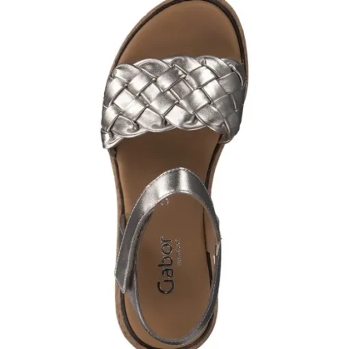 Gabor Comfort 62.829, Keilsandaletten, Damen, puder