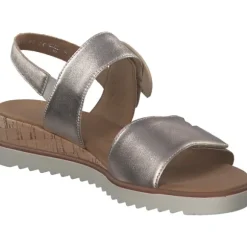 Gabor Comfort 42.752, Keilsandaletten, Damen, puder (Kork/creme)