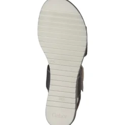 Gabor Comfort 42.752, Keilsandaletten, Damen, puder (Kork/creme)
