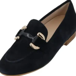 Gabor Comfort 42.494, Mokassins, Damen, dark-blue(uni+gold)