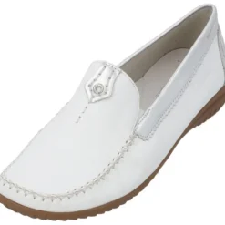 Gabor Comfort 46.090, Mokassins, Damen, Weiß (White)