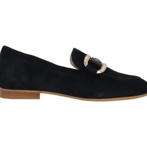 Gabor Comfort 42.494, Mokassins, Damen, dark-blue(uni+gold)