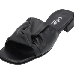 Gabor Comfort 2.803, Plateau-Pantoletten, Damen, schwarz (LDS)