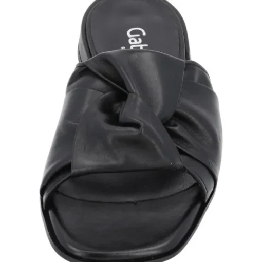 Gabor Comfort 2.803, Plateau-Pantoletten, Damen, schwarz (LDS)