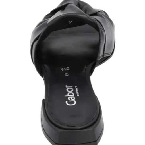 Gabor Comfort 2.803, Plateau-Pantoletten, Damen, schwarz (LDS)