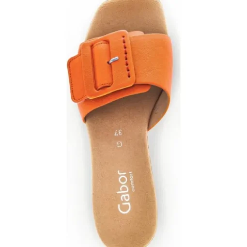 Gabor Comfort 42.722, Plateau-Pantoletten, Damen, carrot