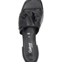 Gabor Comfort 2.803, Plateau-Pantoletten, Damen, schwarz (LDS)