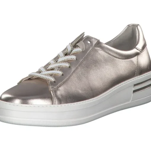 Gabor Comfort 46.395, Schnürschuhe, Damen, Puder