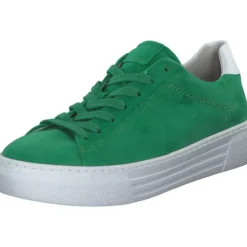Gabor Comfort 46.460, Schnürschuhe, Damen, Grün