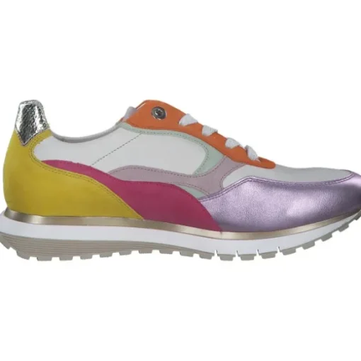 Gabor Comfort 46.375, Schnürschuhe, Damen, offwh/gum/sole