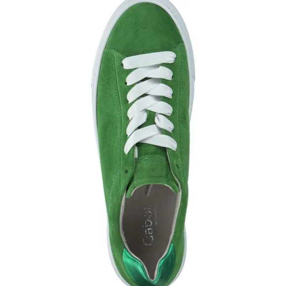 Gabor Comfort 46.460, Schnürschuhe, Damen, Grün