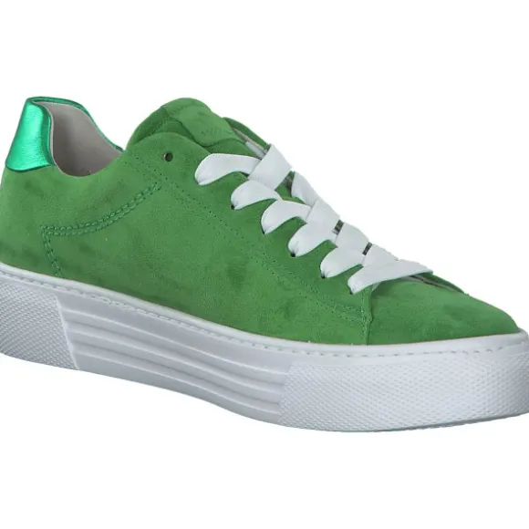 Gabor Comfort 46.460, Schnürschuhe, Damen, Grün