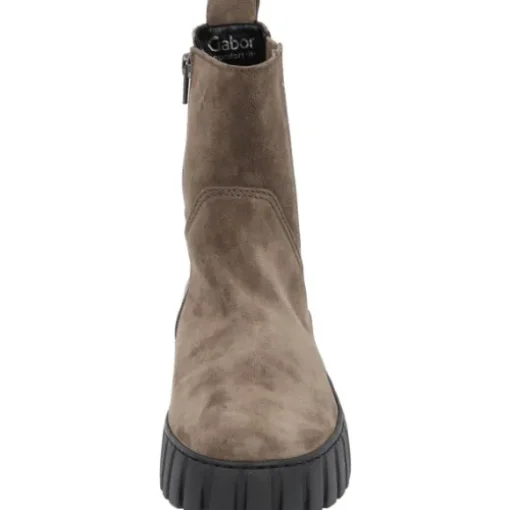 Gabor Comfort 36.481, Stiefeletten, Damen, Grau