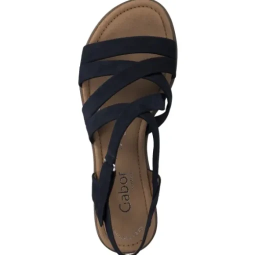 Gabor Comfort Florenz 66.066, Sandaletten, Damen, Blau (Blue)