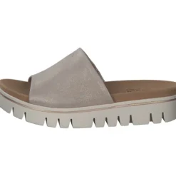 Gabor York 82.880, Plateau-Pantoletten, Damen, Beige